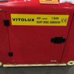 Дизельный генератор Vitolux VTD7500S 7,5 кВA, 25л
