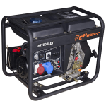 Дизель-генератор трех/однофазный ITC Power DG 7800LE/Т, 6,3 кВт, 14л