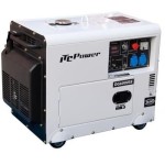 Дизельный мотор-генератор ITC Power DG 6000SE, 10 л.с., 23,9 А